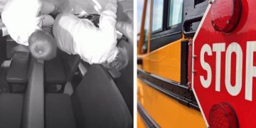 Alldaynews.gr Τροχαίο-σοκ με σχολικό λεωφορείο: Στην οροφή εκτοξεύθηκαν οι μαθητές – Συγκλονιστικές εικόνες