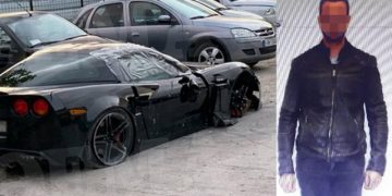 Alldaynews.gr Δείτε τον. Αυτός είναι ο Κυριάκος Κουκουλομάτης. Ανασφάλιστη η Corvette