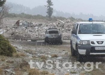 30χρονος κάηκε ζωντανός – Βρέθηκε καραμπίνα στη θέση του συνοδηγού (pics)