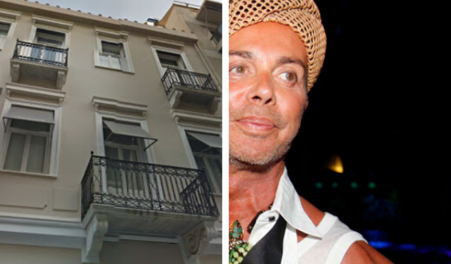 Στο «σφυρί» ξανά το διατηρητέο της Βουκουρεστίου που ανήκε στον Λάκη Γαβαλά (Photos)