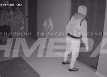 Συγκλονιστικό βίντεο από απόπειρα ληστείας σε σπίτι επιχειρηματία του νησιού! Με το παιδί του στο σπίτι