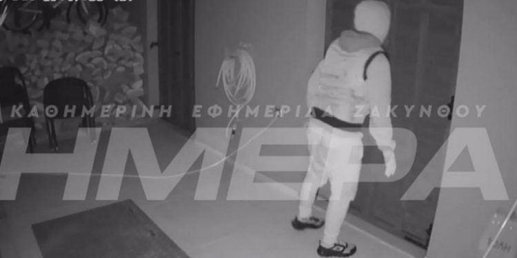 Alldaynews.gr Συγκλονιστικό βίντεο από απόπειρα ληστείας σε σπίτι επιχειρηματία του νησιού! Με το παιδί του στο σπίτι