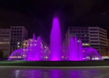 Ομόνοια: Μια… ομορφιά το συντριβάνι! Οι φαντασμαγορικές δοκιμές[video]
