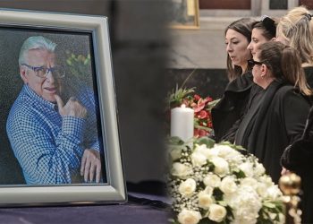 ΤΩΡΑ: Η Ελλάδα αποχαιρετά τον Κώστα Βουτσά – Δείτε βίντεο και φωτογραφίες