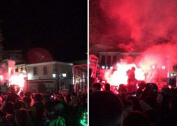 Στην Ξάνθη στο …Ανεπίσημο καρναβάλι γίνεται πανικός! (vid)