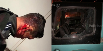 Χίος: ΜΑΤ έδεσαν πισθάγκωνα πολίτες και τους κοπανούσαν στο κεφάλι – «Ήρθατε στο σπίτι μας και μας γαμ#@τε, θα σας αφήσουμε στον τόπο»! (pics, video)