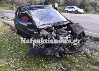 Οδηγός αυτοκινήτου εκσφενδονίστηκε μετά από σύγκρουση με νταλίκα – Σοκαριστικά πλάνα