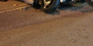 Σκληρές εικόνες. Φρικιαστικό τροχαίο με οδηγό μηχανής