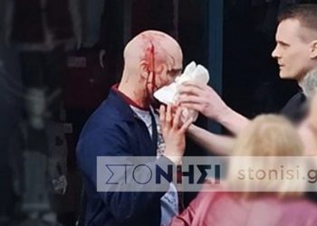 Χτύπησαν Γερμανό ακροδεξιό στη Μυτιλήνη – “Θα σας κάνουμε ό,τι σας κάναμε στα Καλάβρυτα” (pics)