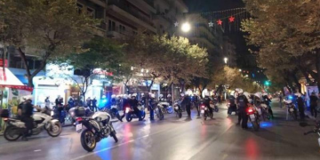 Έκτακτα μέτρα αστυνόμευσης από αύριο στην Θεσσαλονίκη