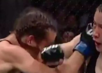 Την έκανε… αγνώριστη απο το Ξύλο! Βαρβαρότητες σε γυναικείο αγώνα του UFC![video]