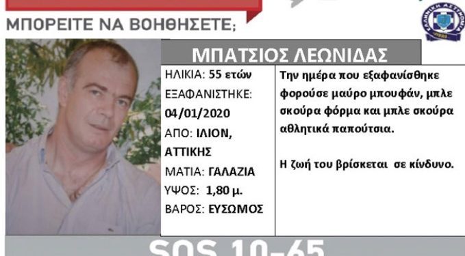 Νεκρός ο επιχειρηματίας Λεωνίδας Μπάτσιος – Σε προχωρημένη σήψη η σορός του