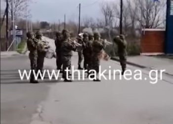 Έβρος: Το «Μακεδονία Ξακουστή» αντηχεί στις Καστανιές-Μπάντα στρατού στα σύνορα[video]