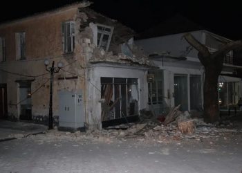 Ισχυρός σεισμός 5,6 Ρίχτερ στην Πάργα – Γκρεμίστηκαν σπίτια (pics)