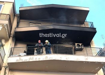 Θεσσαλονίκη: Μπούκαραν με όπλο σε σπίτι και το έβαλαν φωτιά για τα μάτια… ενός άντρα! (pics, video)
