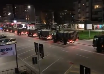 Κορωνοϊός-Ιταλία: Σοκ στο Μπέργκαμο – Κονβόι 70 στρατιωτικών φορτηγών με δεκάδες πτώματα (pics, vids)