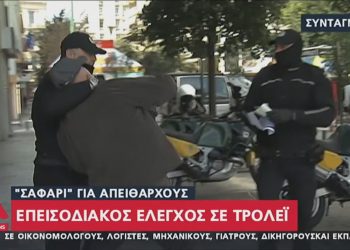 ΕΠΕΣΑΝ ΣΦΑΛΙΑΡΕΣ: Ανυπάκουοι παππούδες σουλατσάρουν χωρίς τα έγγραφα. Απίστευτο βίντεο με κεφαλοκλείδωμα από τη Δημοτική Αστυνομία