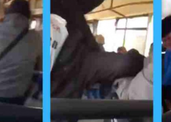 Έβηξε στο λεωφορείο: Τον έδειραν και τον πέταξαν έξω (ΒΙΝΤΕΟ)