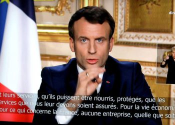 Δραματικό διάγγελμα Μακρόν! Απαγόρευσε τις δημόσιες μετακινήσεις λογω κορονοϊού! “Βρισκόμαστε σε πόλεμο”