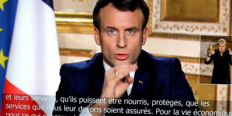 Δραματικό διάγγελμα Μακρόν! Απαγόρευσε τις δημόσιες μετακινήσεις λογω κορονοϊού! “Βρισκόμαστε σε πόλεμο”