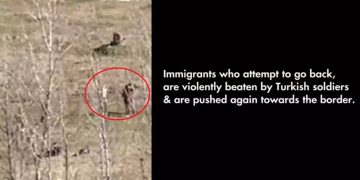 Ιδού ο… ανθρωπιστής Ερντογάν! Τούρκοι στρατιώτες χτυπούν βάναυσα μετανάστες στον Έβρο για να μην επιστρέψουν