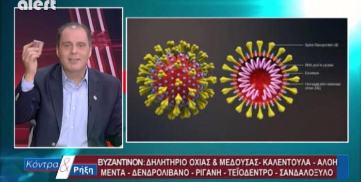 Ο Βελόπουλος πουλάει αλοιφή για τον κορωνοϊό – «Μετά την κρέμα Βυζαντινόν δεν φοβάσαι τίποτα» (Video) 