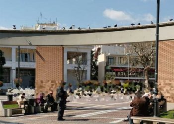 Και οι Παππούδες …ζωάρα! Με τον καφέ τους στα παγκάκια όλοι μαζί