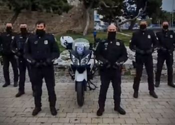 Η Ομάδα Ζήτα της Θεσσαλονίκης στέλνουν μήνυμα να μείνουμε σπίτι (video)