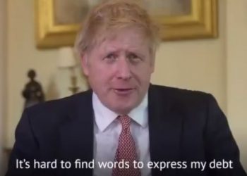 Βρετανία: To πρώτο μήνυμα του Μπόρις Τζόνσον μετά το εξιτήριο (video)