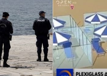 Αστυνομία και Plexiglass στις παραλίες, ακόμη κι ανάμεσα στις ξαπλώστρες
