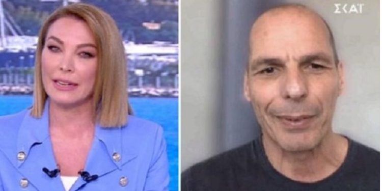Βαρουφάκης: Βγήκε στην εκπομπή της Τατιάνας και έφυγε μόλις είδε τον δήμαρχο Αίγινας[video]