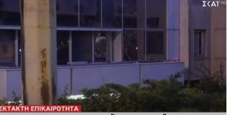 Επίθεση με μολότοφ στον ΣΚΑΪ τα ξημερώματα του Μεγάλου Σαββάτου