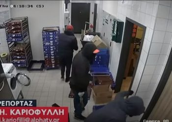 Δείτε VIDEO ντοκουμέντο από άγρια ληστεία σε γνωστό ταχυφαγείο στην ανατολική Θεσσαλονίκη