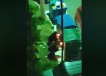 Που Φτάσαμε! Δείτε τι έκανε το Μ.Σάββατο ένα ζευγάρι κρυμμένο πίσω από τους κάδους