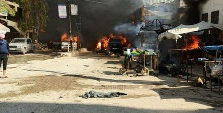 Alldaynews.gr Συρία: Μακελειό στο υπό τουρκική κατοχή Αφρίν – 46 νεκροί, δεκάδες τραυματίες από έκρηξη σε αγορά (Photos/Video)