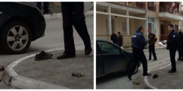 Alldaynews.gr Σοκαριστικές εικόνες απο το σημείο που Σκοτώθηκε ο άνθρωπος που έσπασε την Καραντίνα