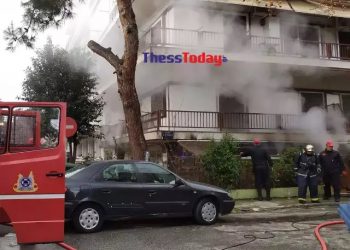 Θεσσαλονίκη: Καθηγητής ο νεκρός από τη φωτιά στο διαμέρισμα! Μαρτυρικός θάνατος στις φλόγες (Βίντεο)