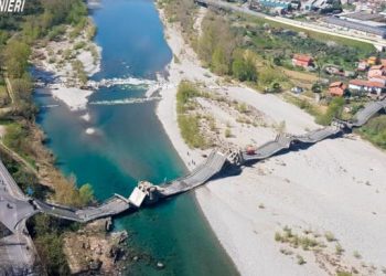 Ιταλία: Νέα κατάρρευση μεγάλης γέφυρας – Λόγω… κορωνοϊού μόλις 1 τραυματίας (pics, video)
