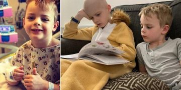 6χρονος έσωσε τον μεγάλο του αδελφό από Λευχαιμία (pics)