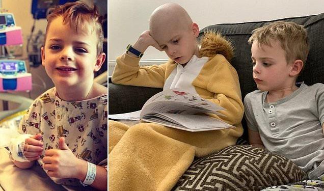 6χρονος έσωσε τον μεγάλο του αδελφό από Λευχαιμία (pics)