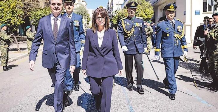 Xλιδάτη ζωή στις σουίτες του Προεδρικού Μεγάρου για την Κατερίνα Σακελλαροπούλου και τον σύντροφό της[photos]