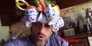 Alldaynews.gr Δεν υπάρχει: Βάτραχος Έφτιαξε πρωτομαγιάτικο στεφάνι με …σερβίτσιο του καφέ