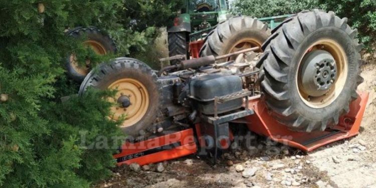 Τραγωδία στην Φθιώτιδα: Το μοιραίο τρακτέρ που σκότωσε δυο νέους οικογενειάρχες[Σκληρές Εικόνες]