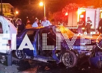 Τροχαίο με 2 αδέλφια τα ξημερώματα[photos]