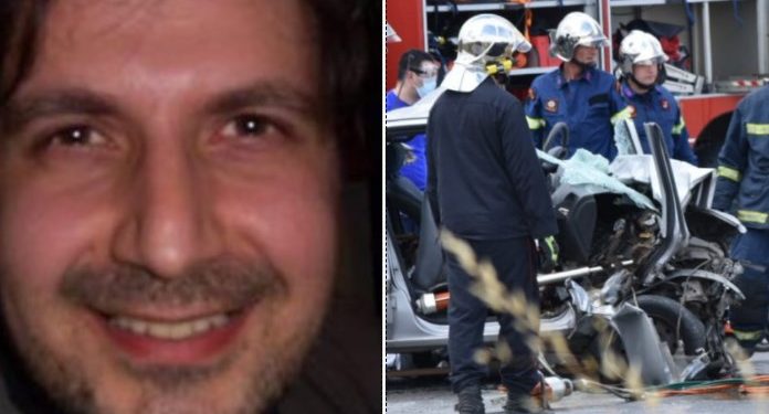 Αυτός είναι ο άτυχος 44χρονος που σκοτώθηκε χθες σε τροχαίο στον δρόμο Λάρισας – Αγιάς[photos]