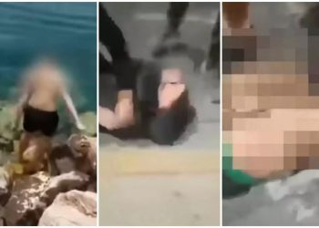 Άγριο ξύλο μεταξύ οπαδών στην Αθήνα! Εικόνες εξευτελισμού (video)