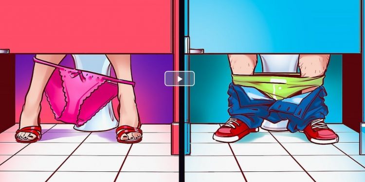 Να γιατί οι πόρτες στις δημόσιες τουαλέτες δεν φτάνουν ως το πάτωμα[video]