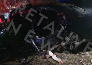 Κρήτη: Τροχαίο με ένα νεκρό και έξι τραυματίες, ανάμεσά τους παιδιά