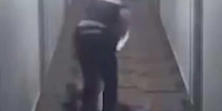 Alldaynews.gr Αστυνομικός σέρνει γυναίκα με κρίση πανικού και την πατάει στο κεφάλι (video)