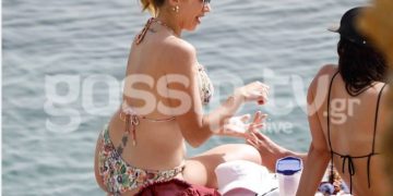 Alldaynews.gr Κωνσταντίνα Σπυροπούλου: Έκανε τις πρώτες βουτιές! Αρετουσάριστες φωτό